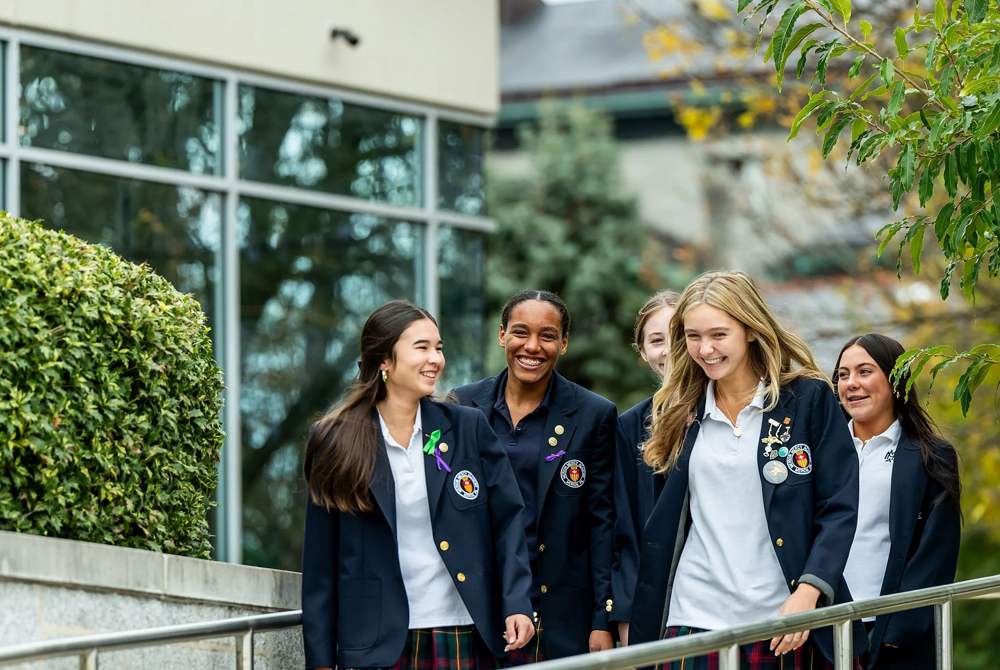 Loved our time with the gals at Merion Mercy! We ran all over campus to update their branding photos for the 2025-2026 school year.