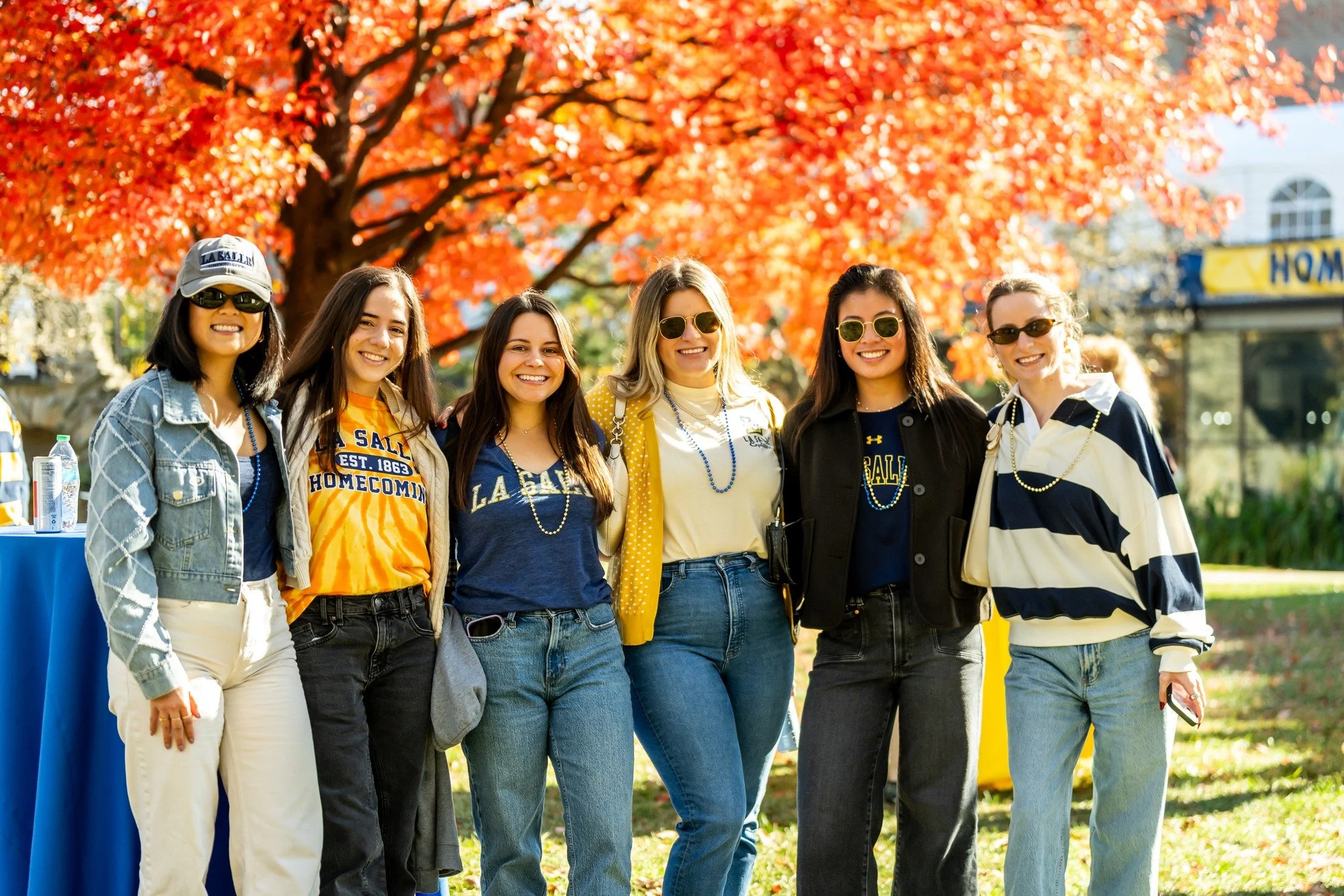 Look at those trees showing off for LaSalle&rsquo;s Homecoming weekend! 🍂