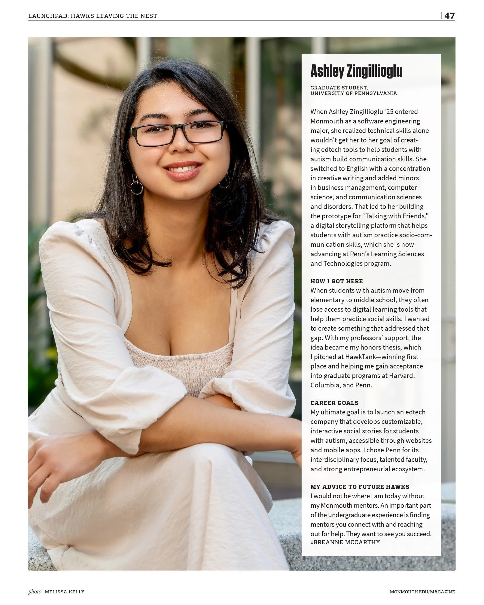 I love catching our photos in the wild! Check out this feature in Monmouth University Magazine and swipe to see the before and after edits (did you even notice?!)

@monmouthuniversity #marketingphotographery #highereducationmarketing