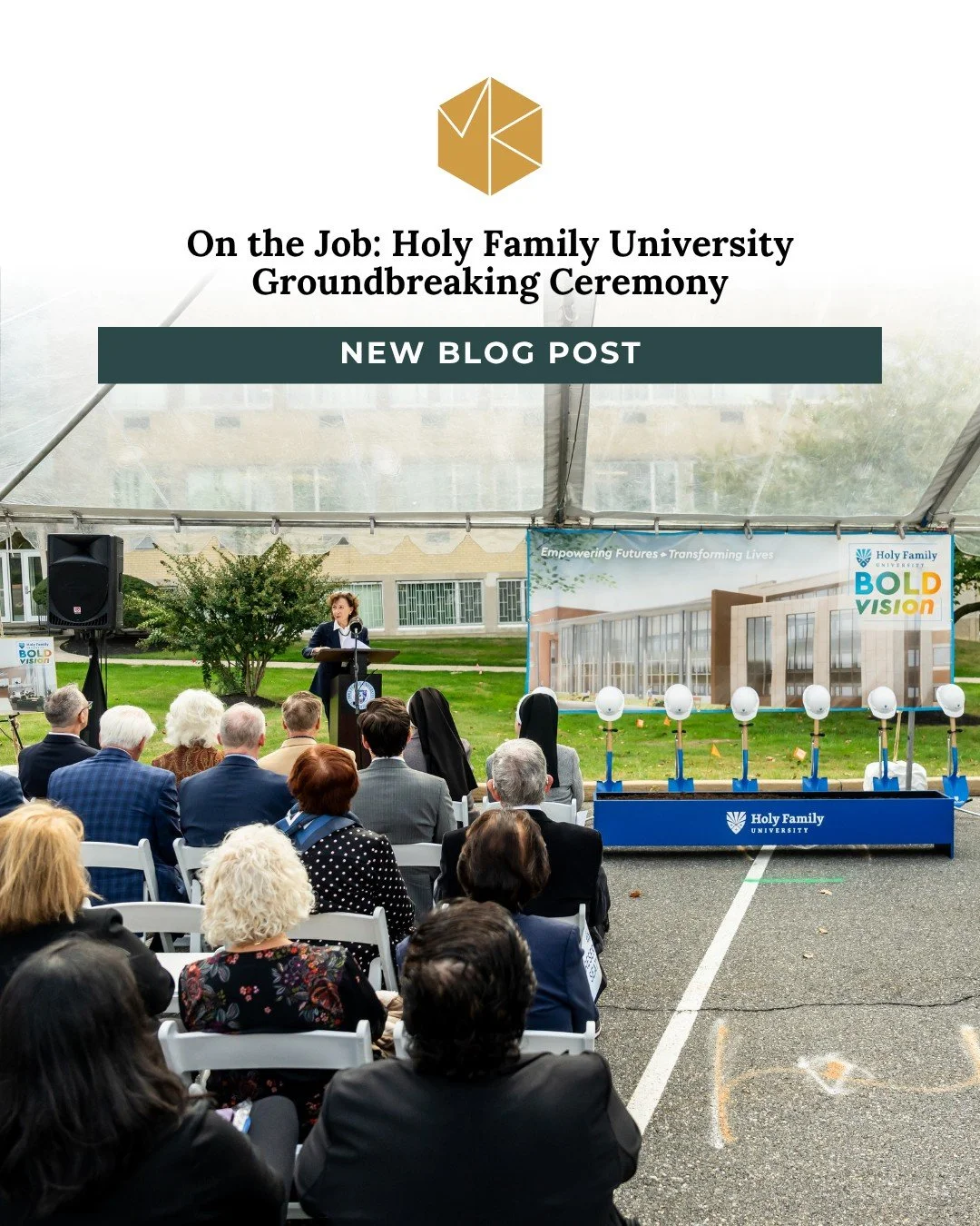 Holy Family University came together as the institution officially launched its new campaign, &ldquo;Bold Vision: Empowering Futures. Transforming Lives.&rdquo; 

With the ground-breaking of a major expansion of Holy Family Hall, and a parallel dedic