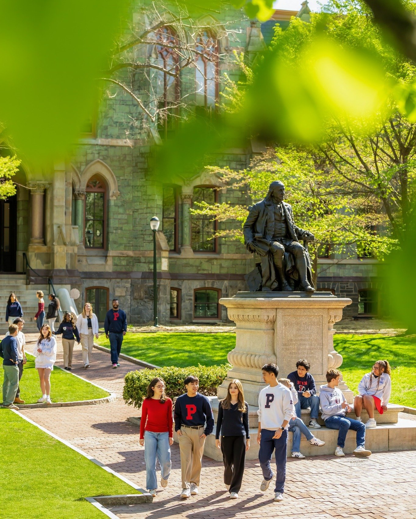 Remember green trees? Only four more Mondays until Spring ... I hope these temperatures get the message.