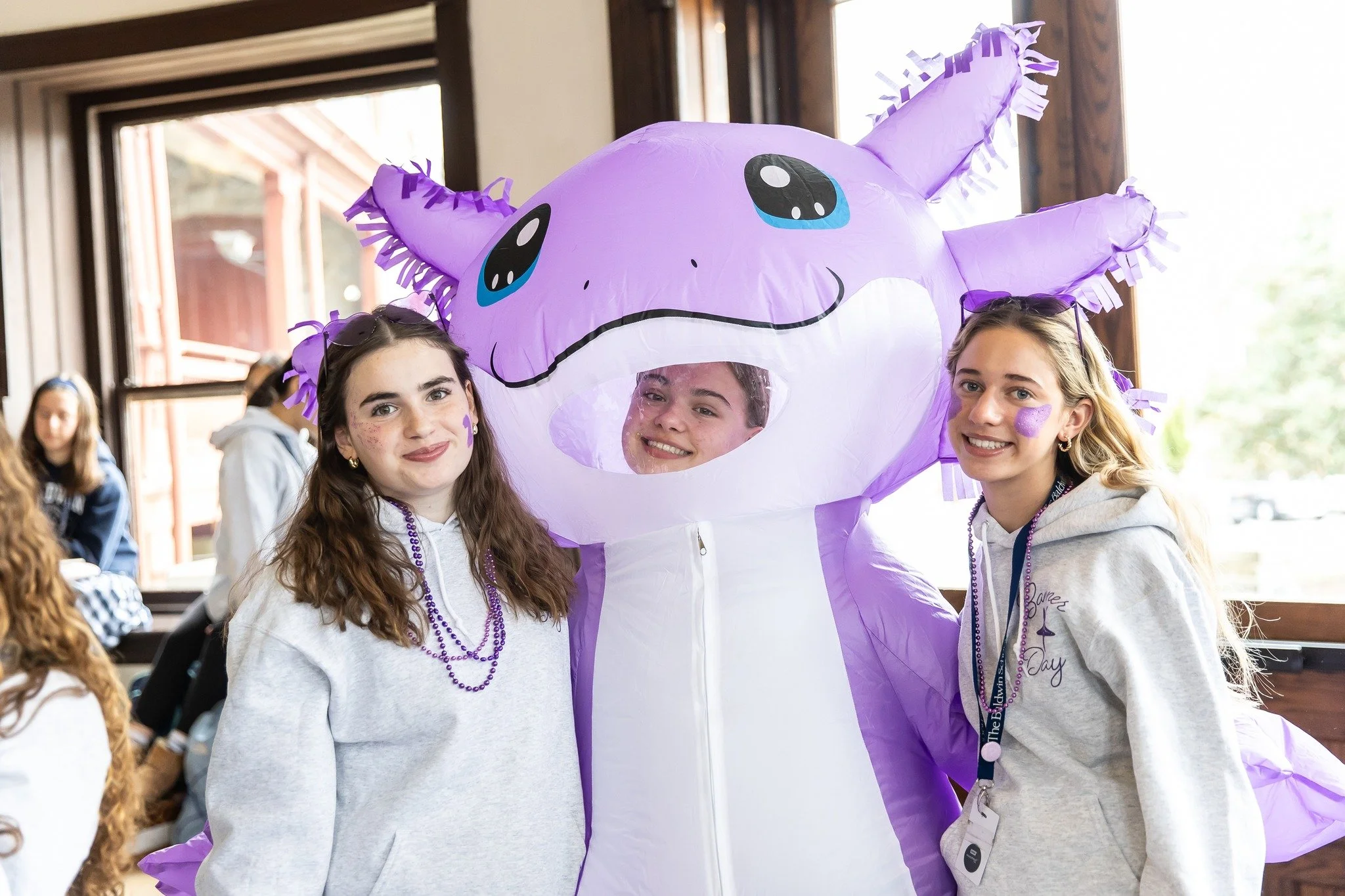 The Axolotl PR team deserves a serious raise. Those cute little buggers are everywhere &ndash; including Banner Day at The Baldwin School (@the.baldwin.school)