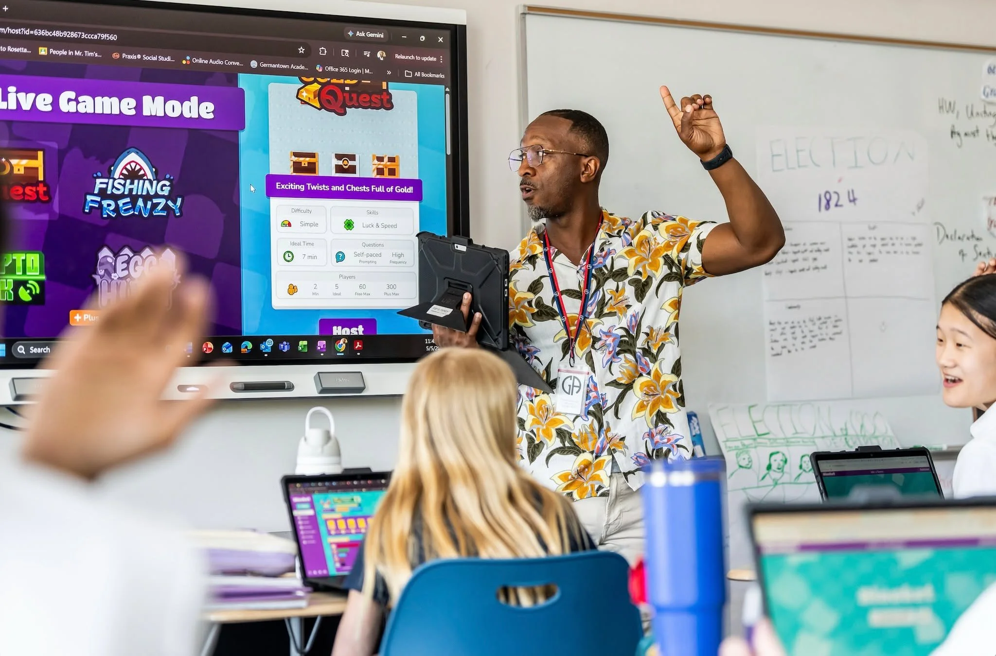 Let's hear it for all the teachers who are powering through their last days of the school year!
