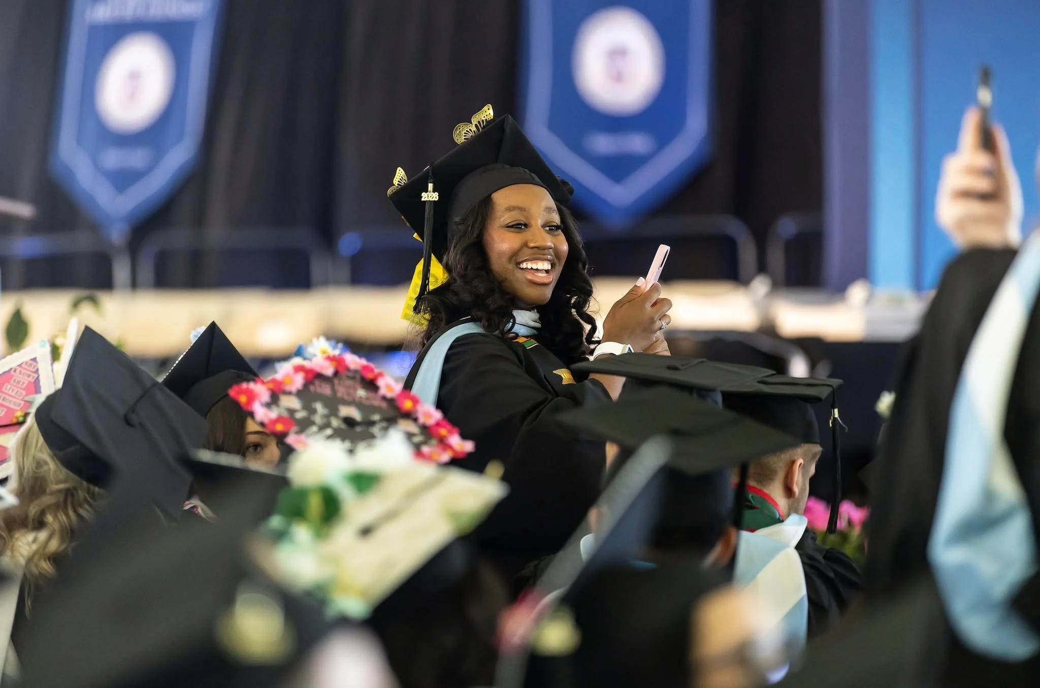 Holy Family University brought the energy to this year's graduation! 

@holyfamilyu