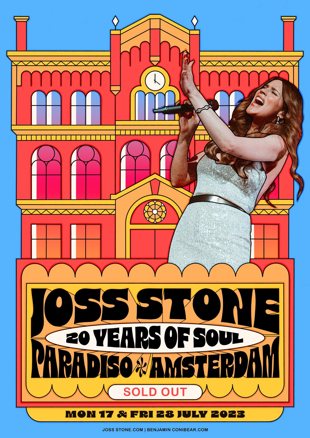 Joss Stone Amsterdam Paradiso Poster