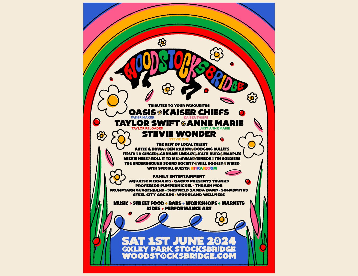 Woodstocksbridge Festival Poster