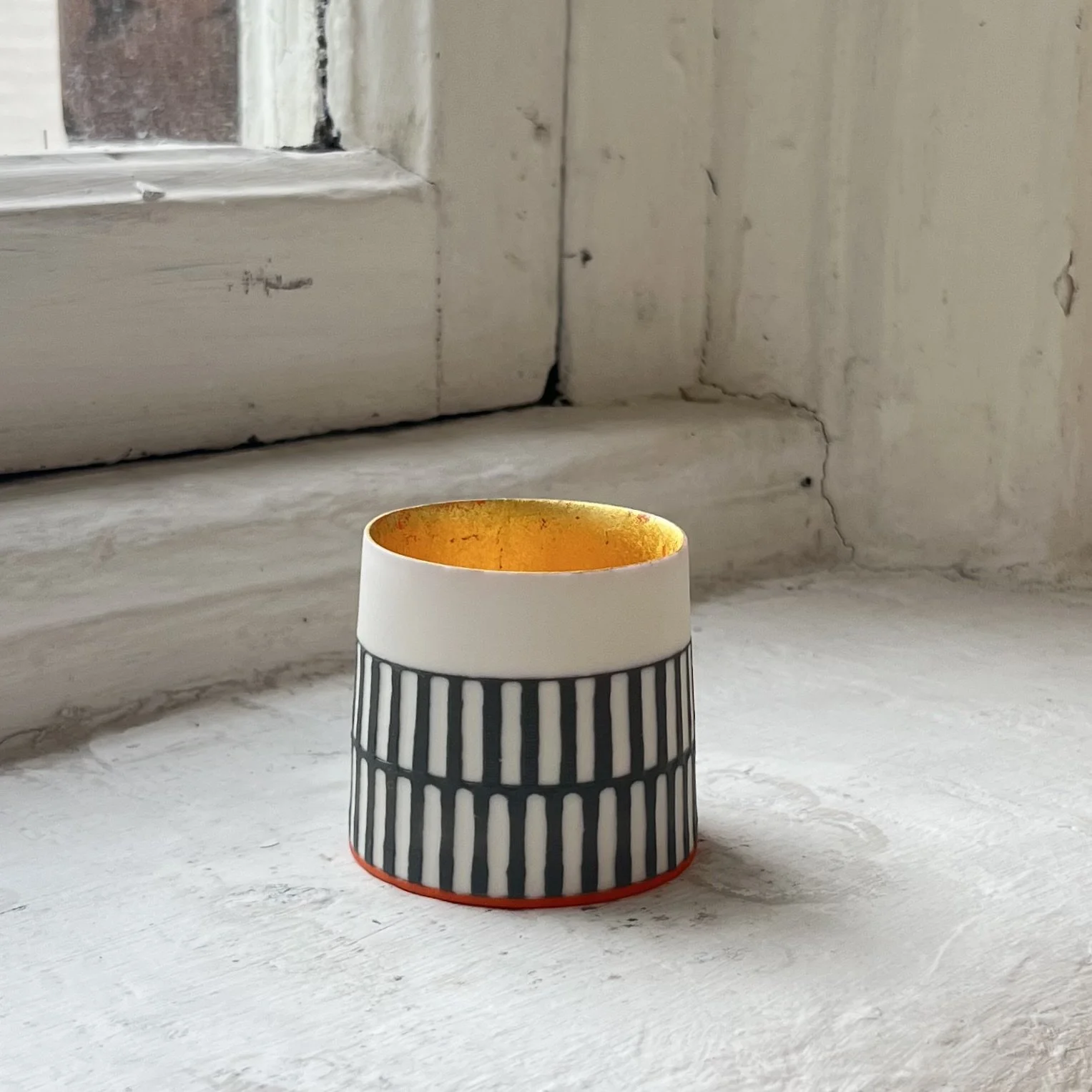 Little Gold Leaf Vessel