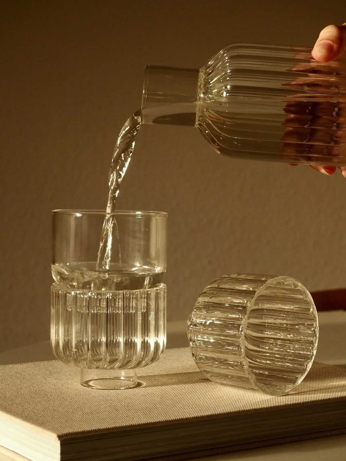 Handblown glassware