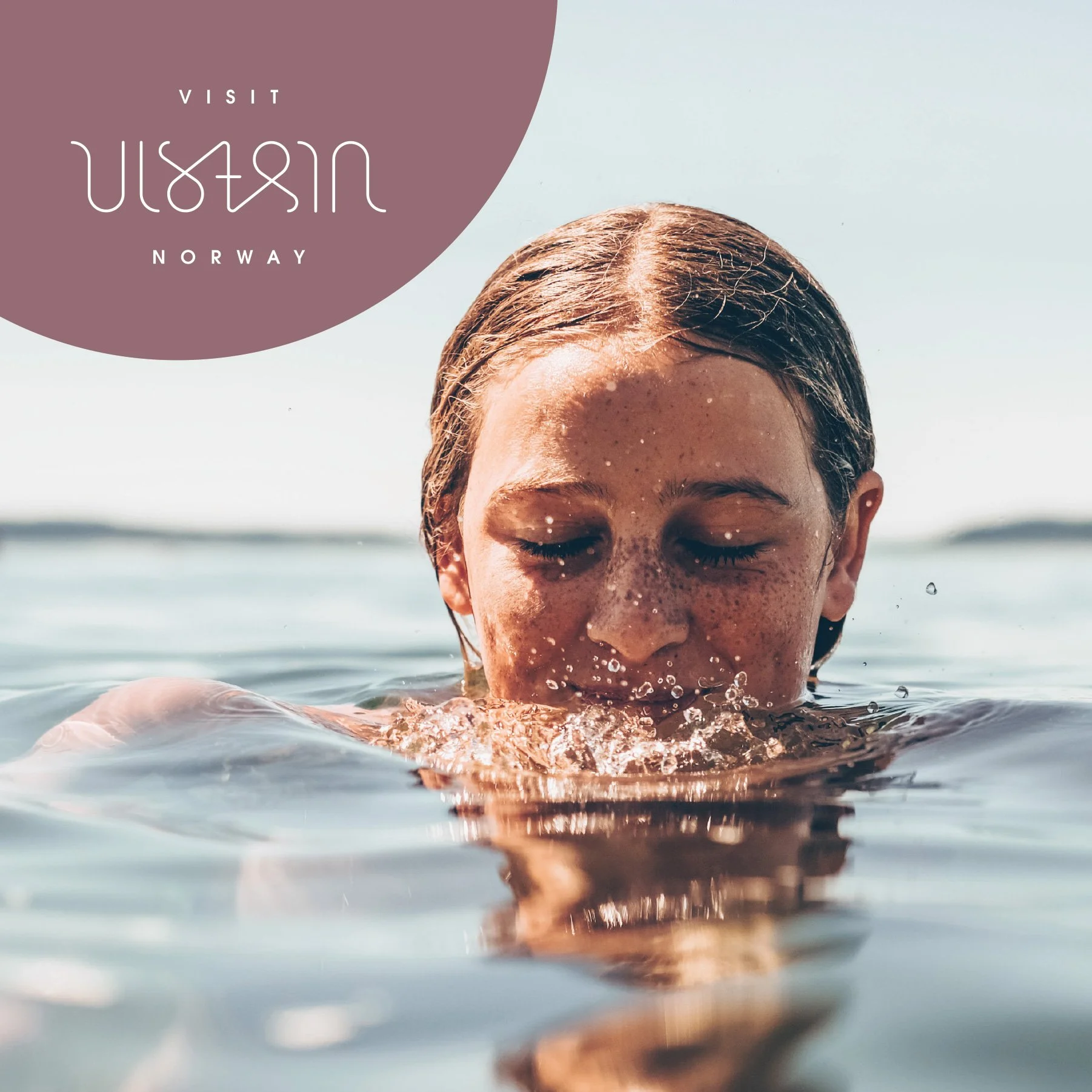 Logo og grafisk profil for visit Ulstein.