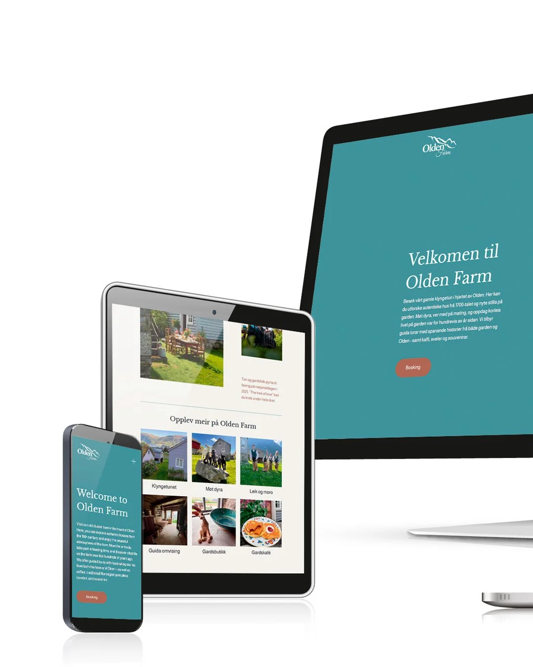 I hjartet av Olden finn du Olden Farm - eit gamalt klyngetun med autentiske hus fr&aring; 1700-talet. Her kan du m&oslash;te dyra og bli med p&aring; mating, hoppe i h&oslash;yet - eller bli med p&aring; guida turar med spanande historier fr&aring; g