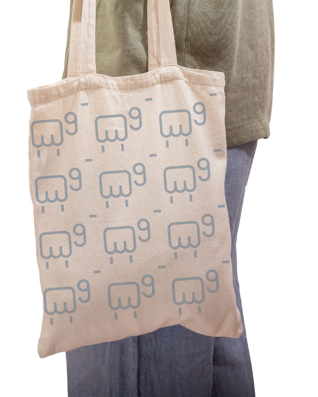 Gullull Design totebag med dekor