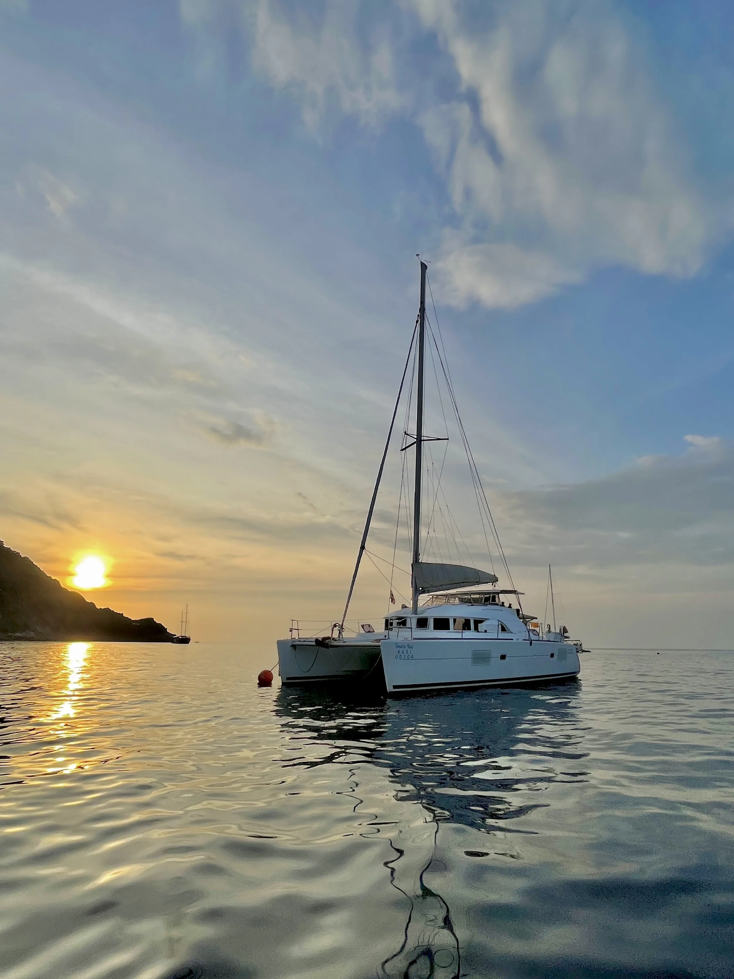 38ft Lagoon Sailing Catamaran Charter Phuket | Overnight Available
