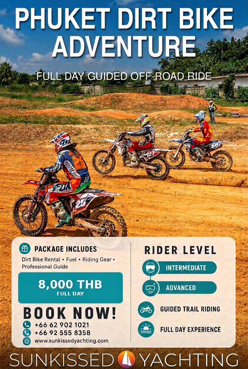 Full day Dirtbike tour with Sunkissed Yachting