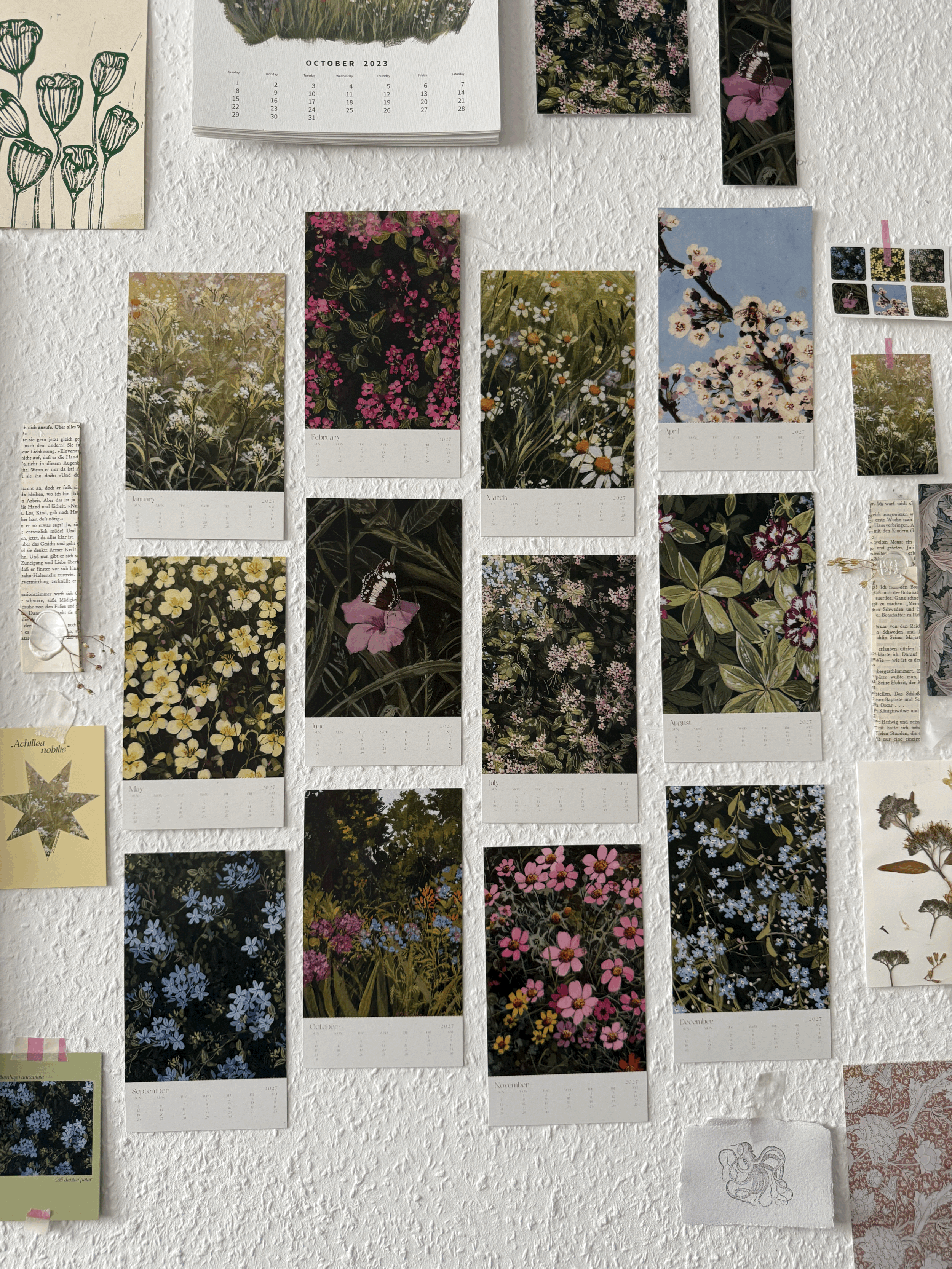 wildflower studies calendar 2027