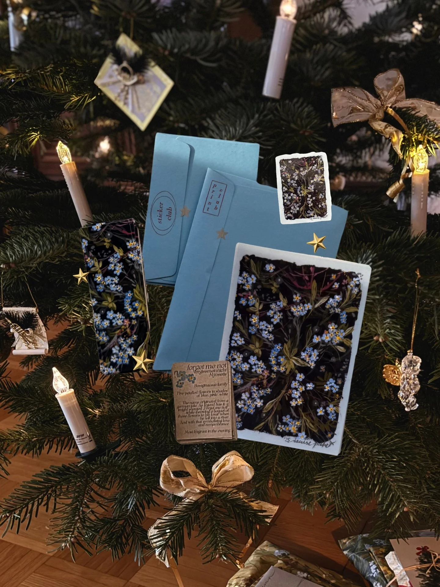 Happy holidays!!! Last few days to sign up for December print mail 🩵