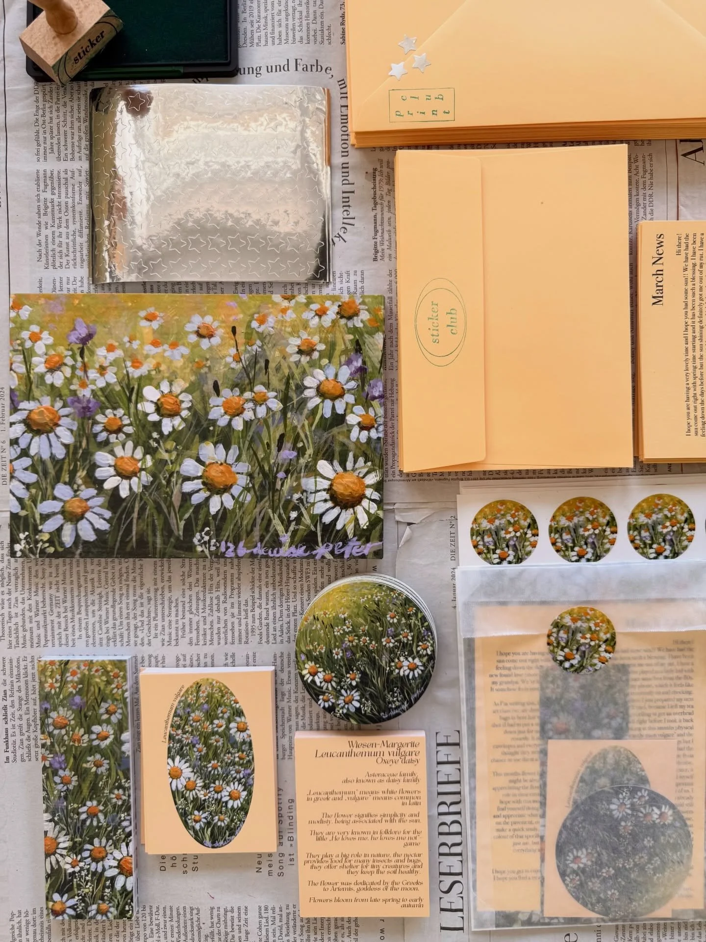 March print club letters 🐥⭐️🧡 you can sign up until the 31st of March to get your letter in the mail! 
All print club letters will be shipped in the first few days of April. You can also gift the print club for one month or for a whole year. 

Prin