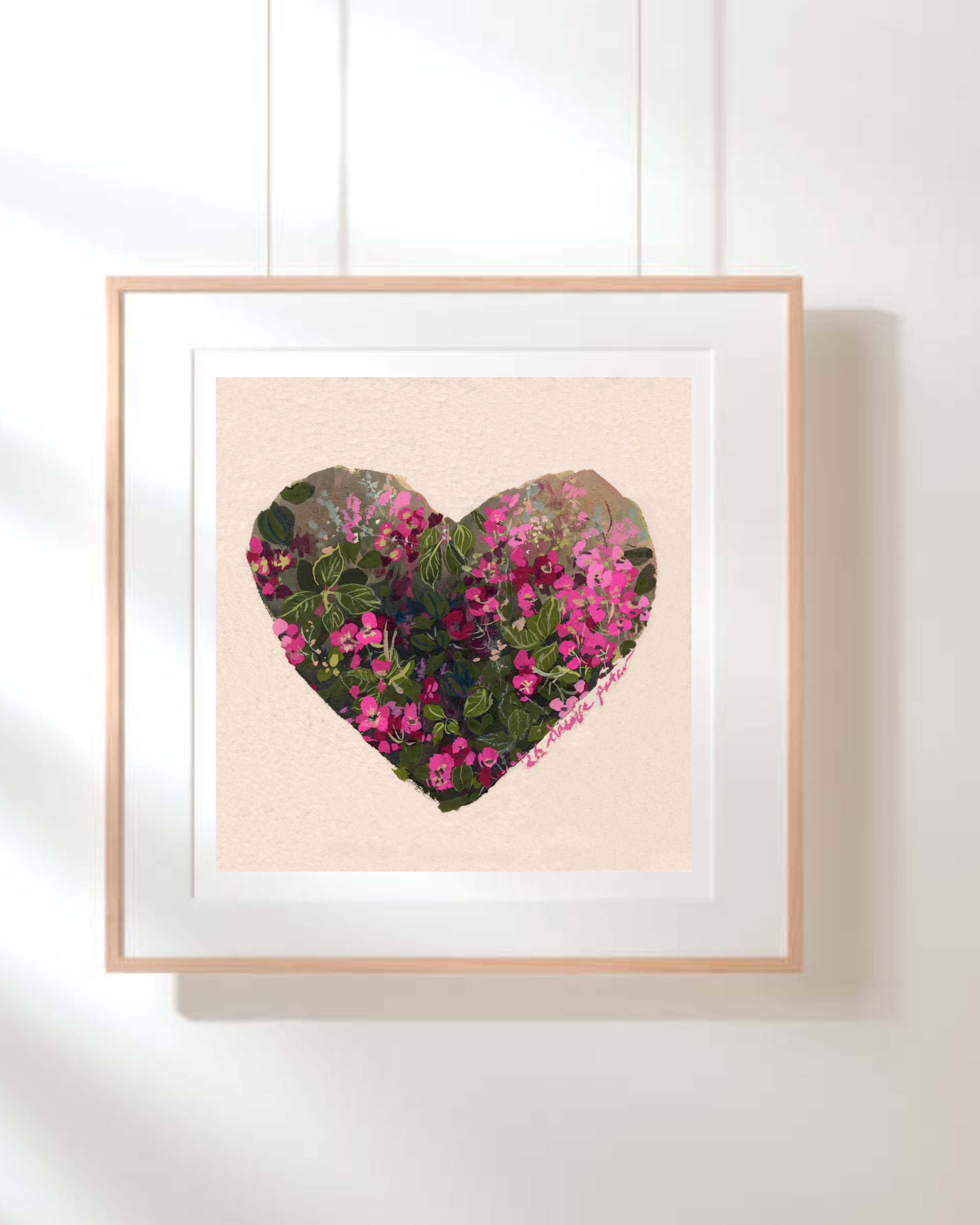 Hydrangea macrophylla IV print