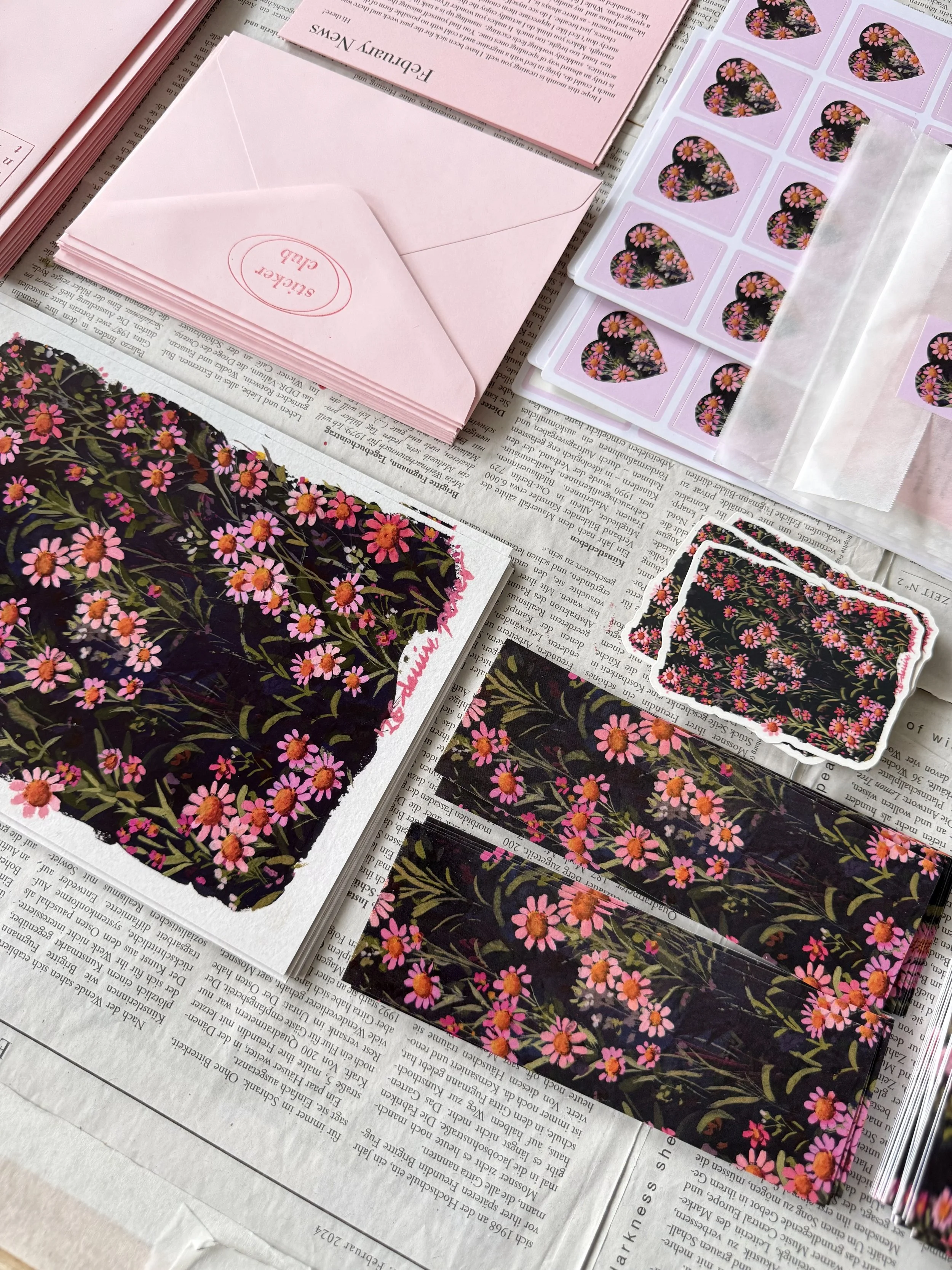 Print Club, monthly mail club, monthly letter subscription, snail mail  