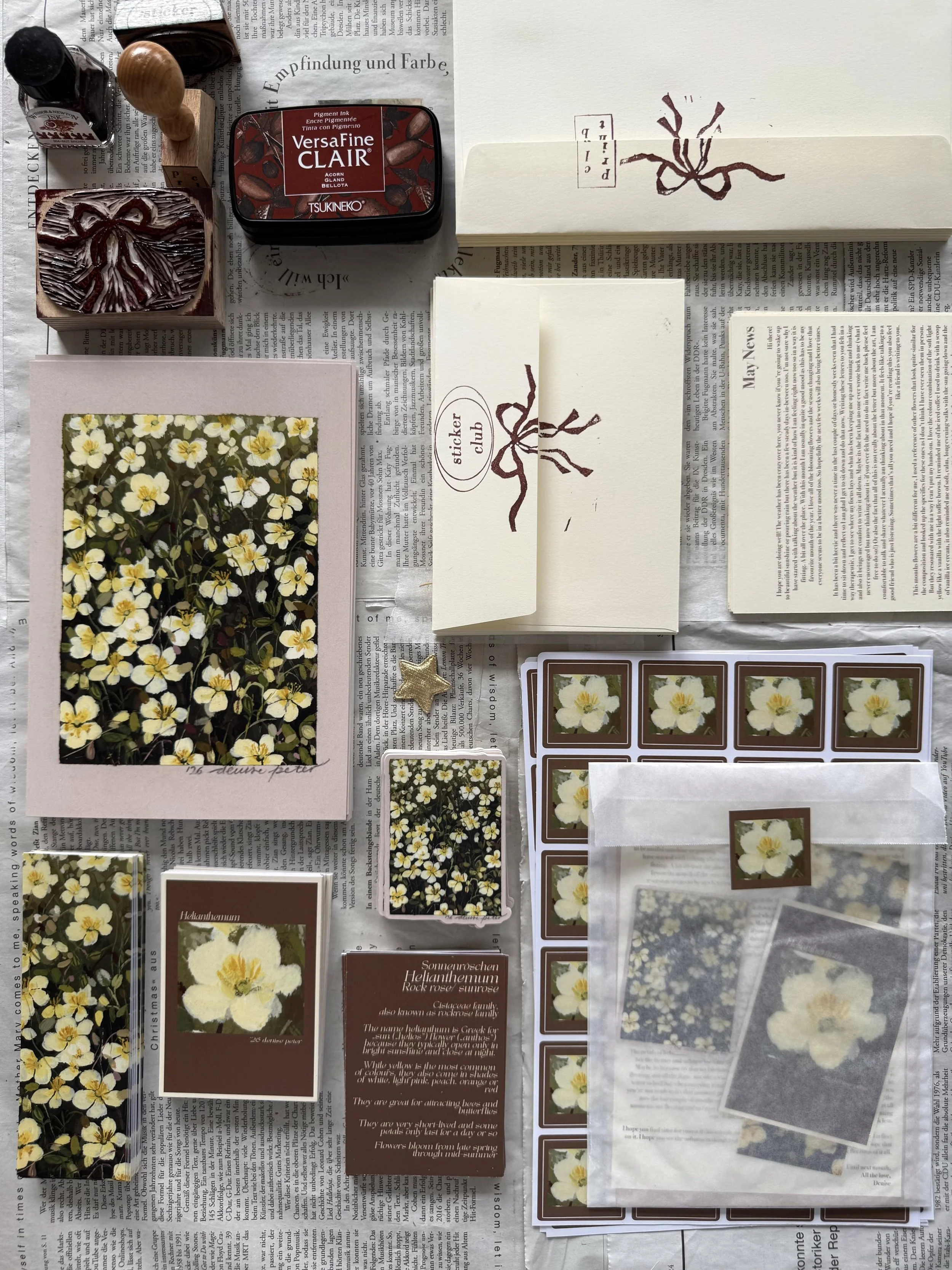 Print Club, monthly mail club, monthly letter subscription, snail mail  