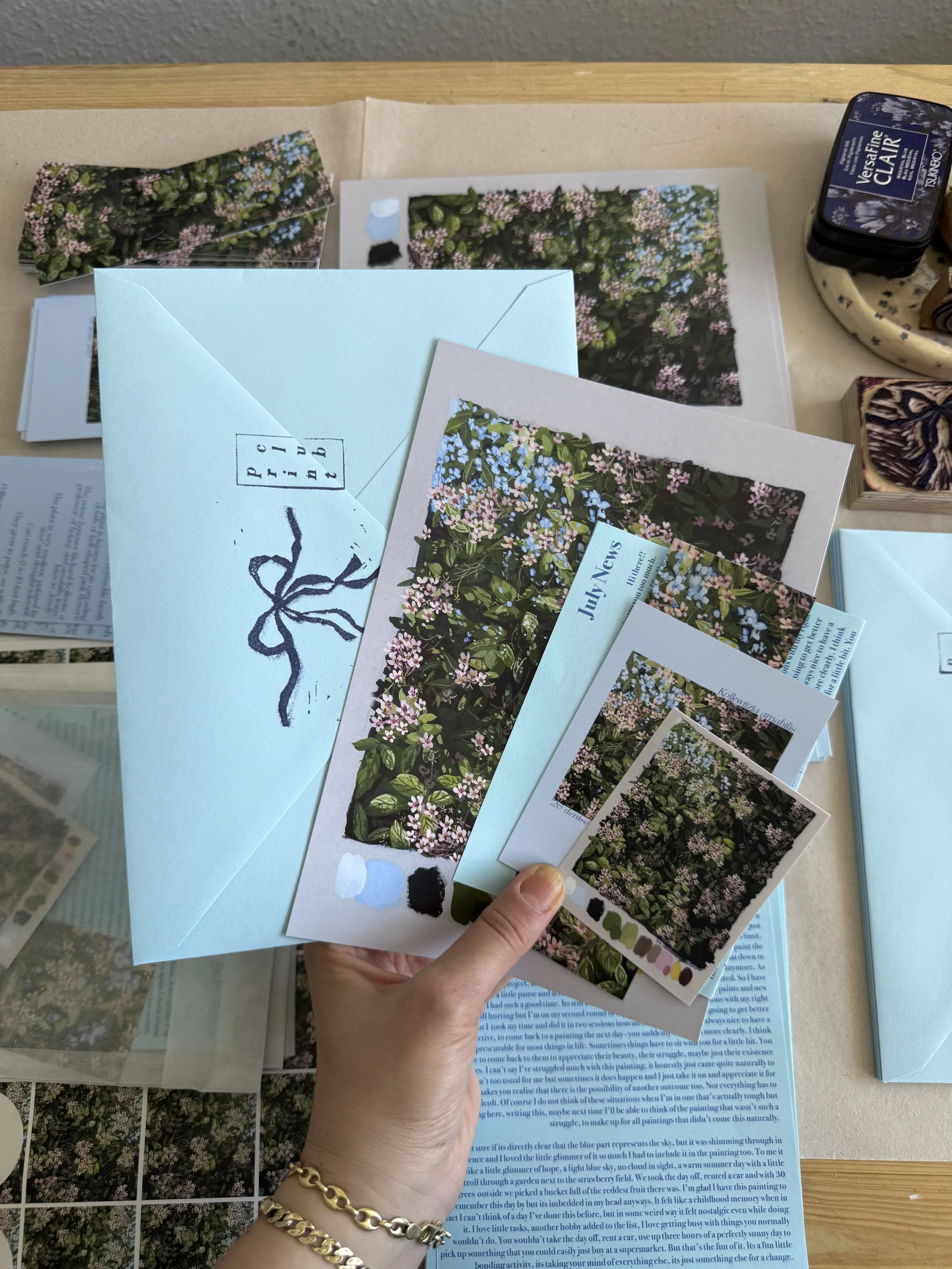 Print Club, monthly mail club, monthly letter subscription, snail mail  