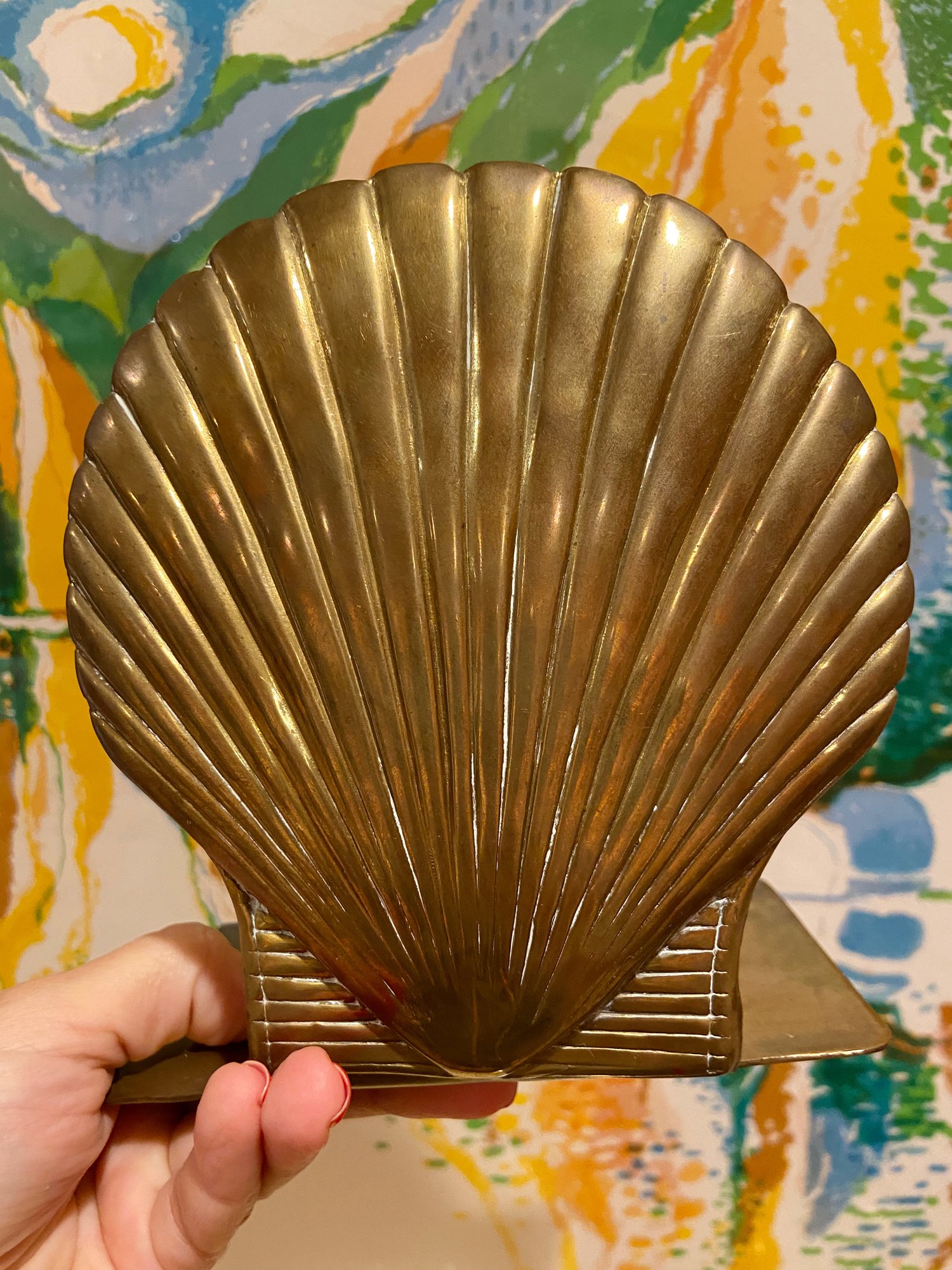 Brass Seashell Bookends – The Adorn Co.