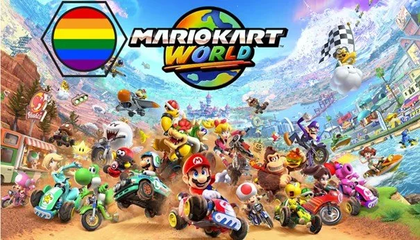 Mario Kart World med Skeiv&A