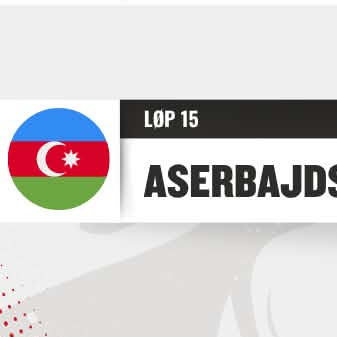 F1 løp 15 - Aserbajdsjan