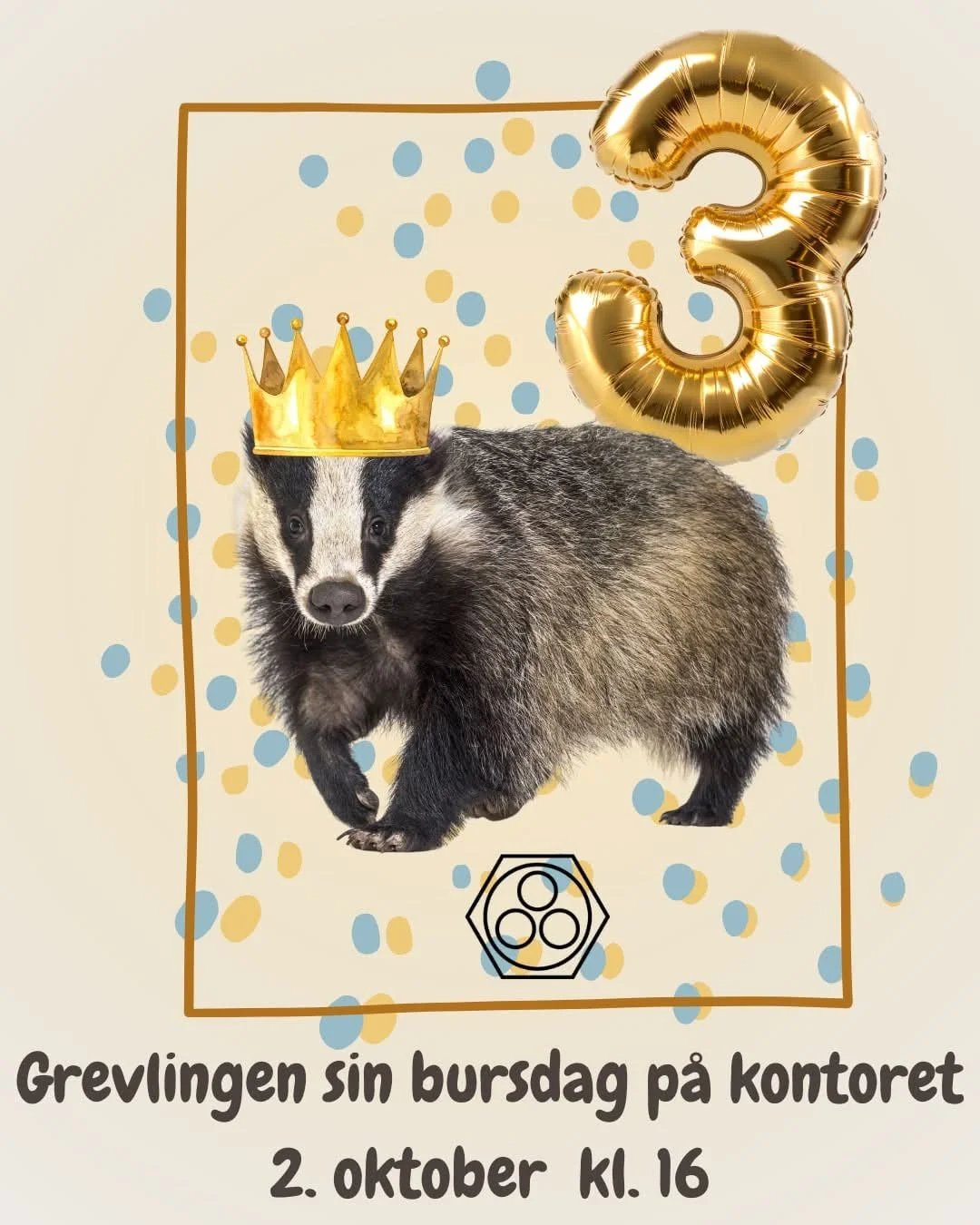 Grev kelvin grevling sin bursdag! 