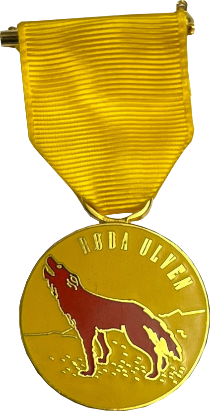 dalje medalje medal volvox og alkymisten ridder røde ulv röda ulven ridderdalje