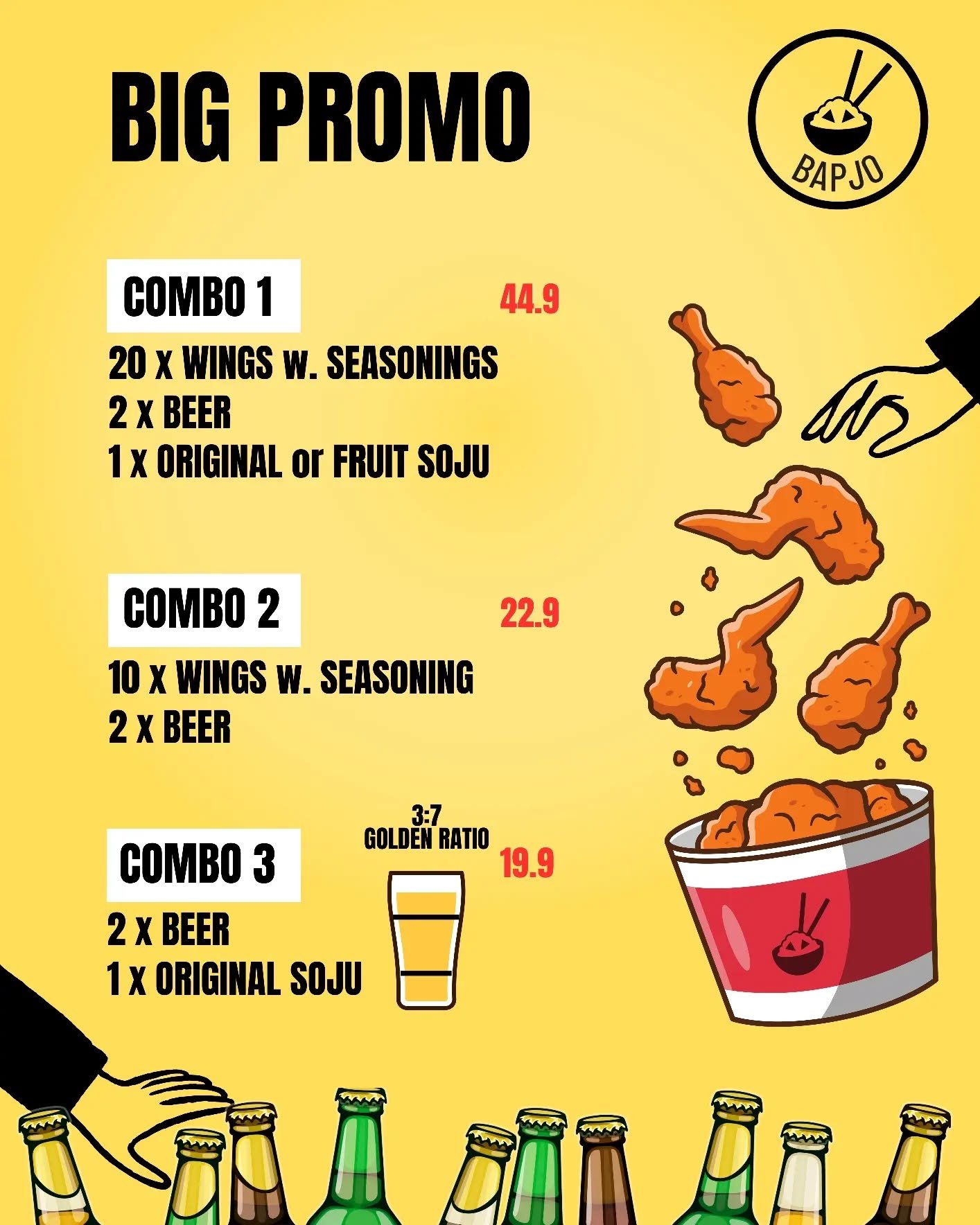 #promo #friedchicken #koreanfood #koreanrestaurant #london #치맥 #chickenbeer #soju
#양념치킨 #kfc