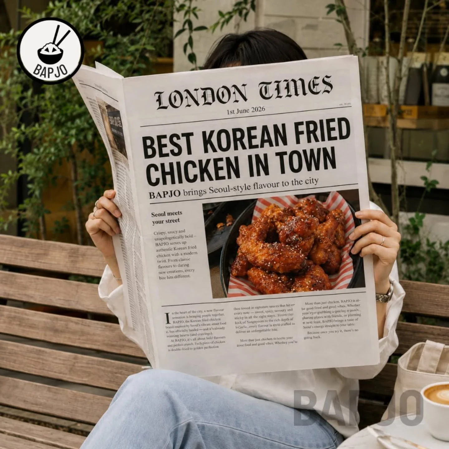 Crispy, crunchy and packed with bold Korean flavours, our fried chicken is made for serious cravings. 
Find us just a short walk from London Eye, The Old Vic and Waterloo station. 

#KoreanFood #londonfoodguide #KoreanFriedChicken #Wings