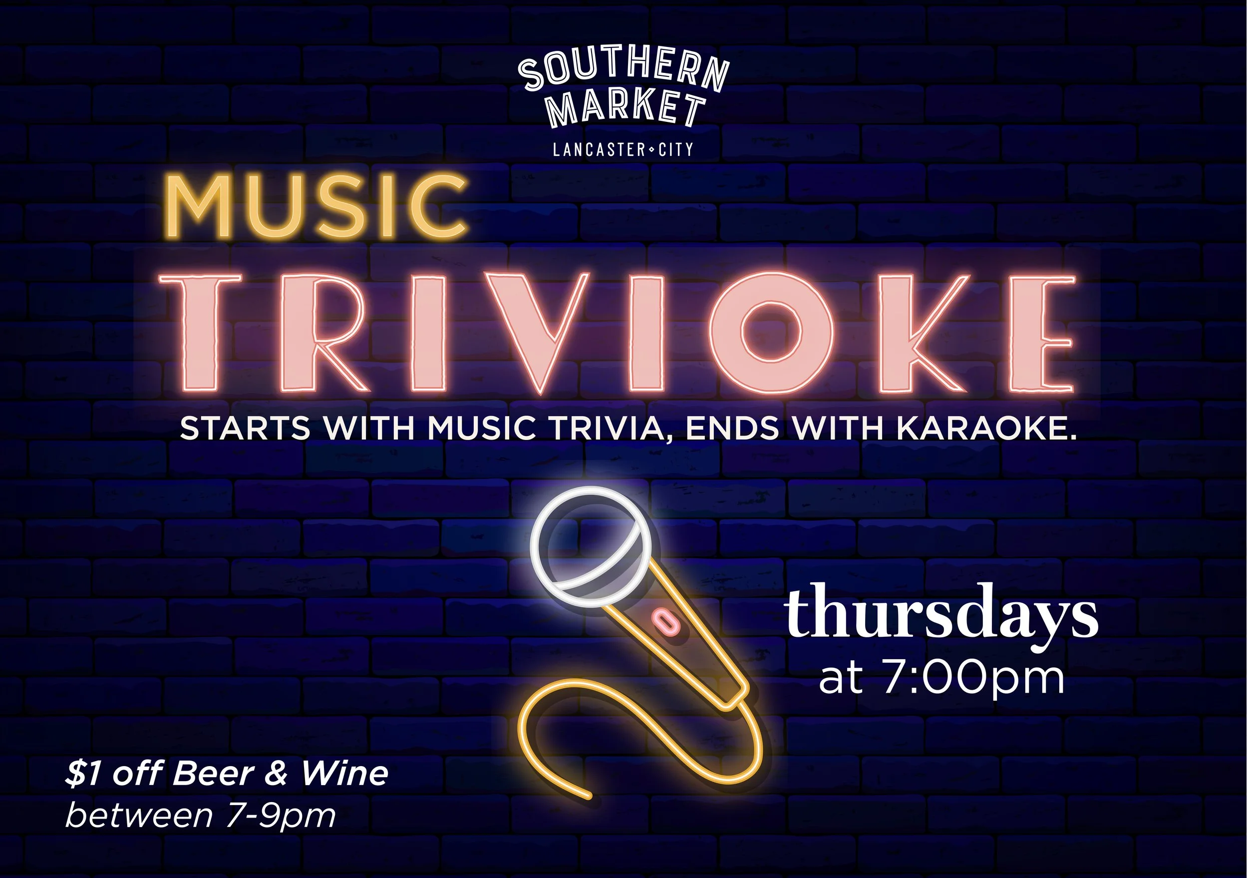 Music Trivioke: Trivia followed by Karaoke 