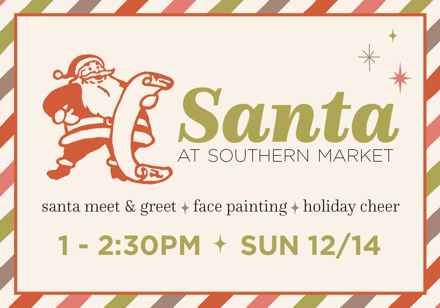 Santa at Southern Market