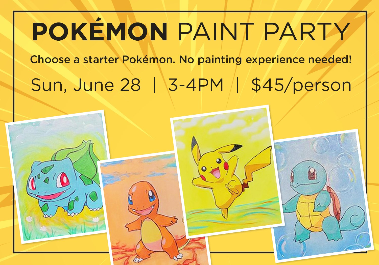 Pokémon Paint Party
