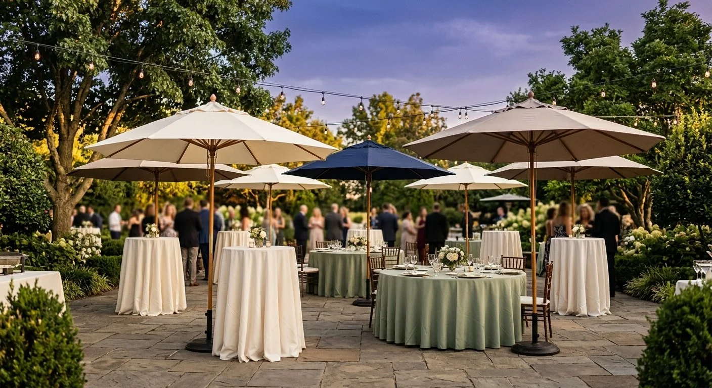 Market Umbrella Rentals in Atlanta: Shade Without Sacrificing Style