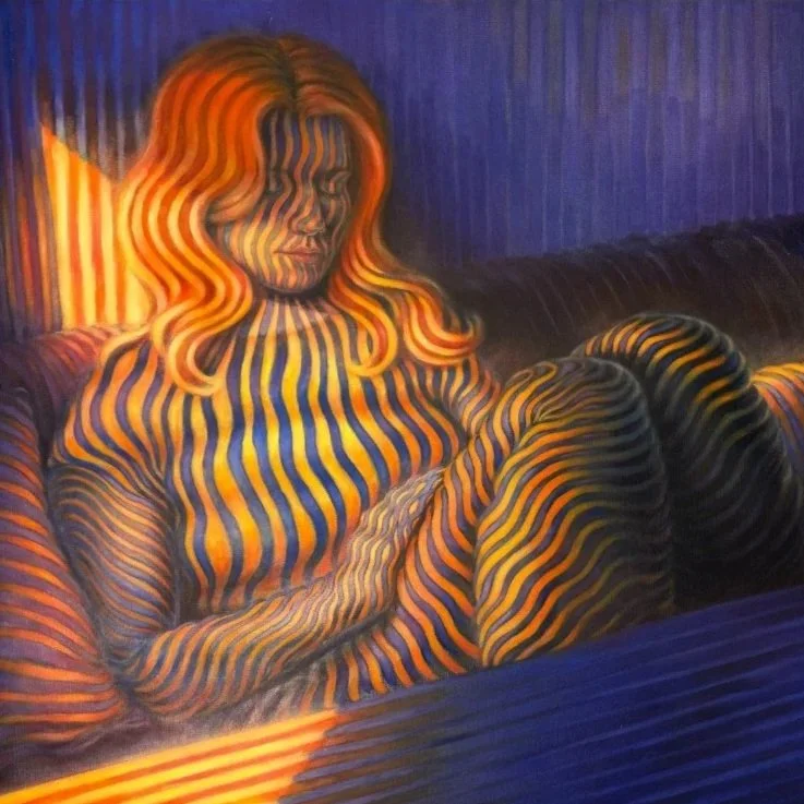 Last Light, 100 x 120 cm, oil on canvas. 2026. 
For Sale.