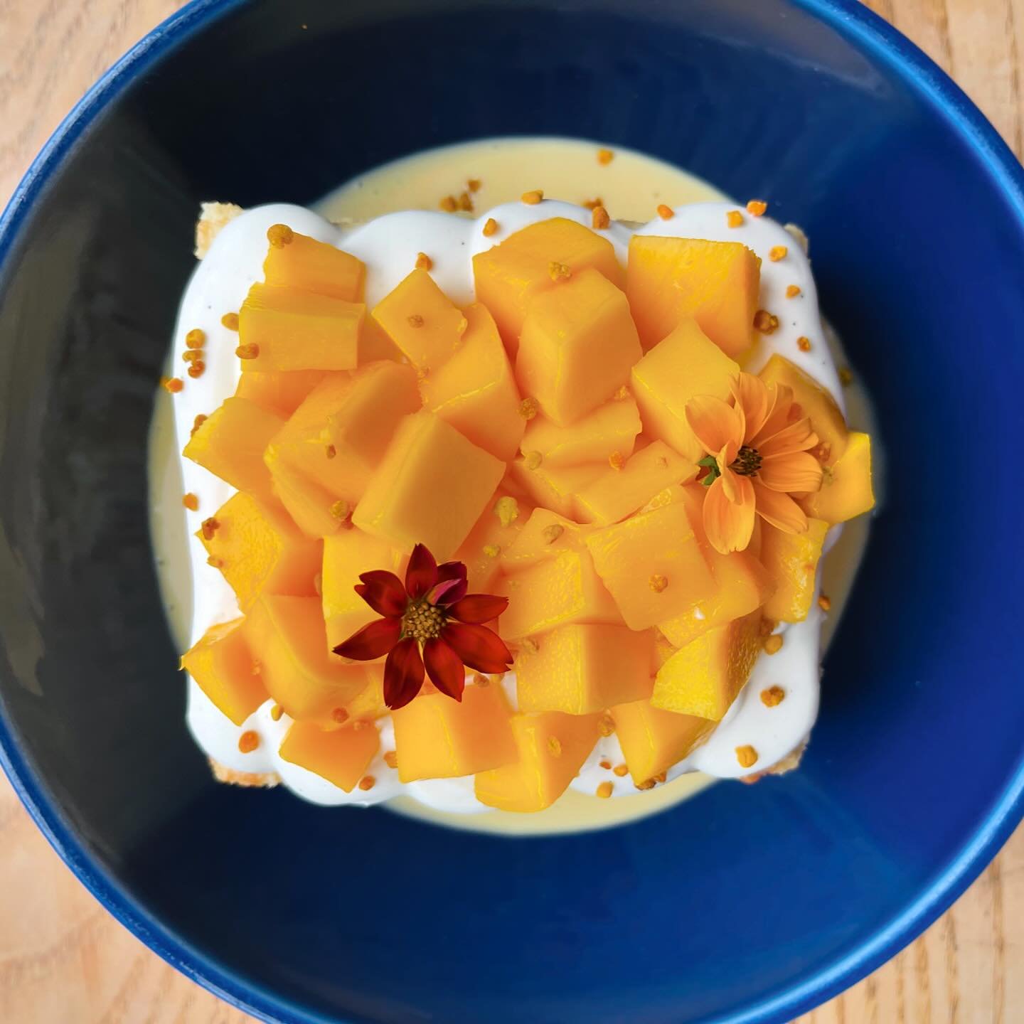 we&rsquo;ve got SWEETS made extra special for Cinco de Mayo weekend &mdash; right now!!

Choco-Flan! w/ coffee cream! @hootie57&rsquo;s favorite! 🍮

Tres leches cake w/ Ataulfo mangoes &amp; labneh whip 🥭

@saam.robinson speaking to @jfiguer1&rsquo