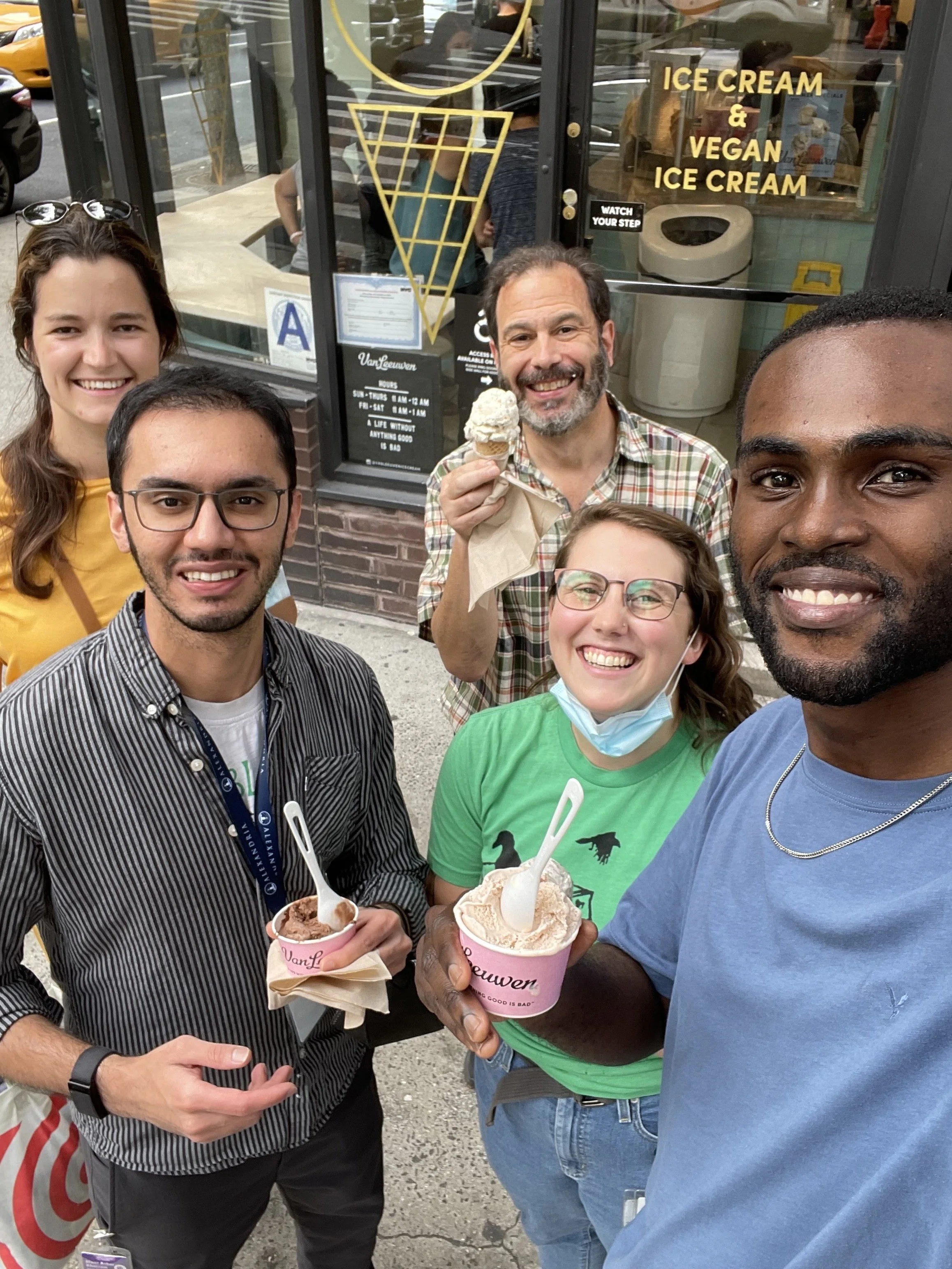 Thanks for the gift of ice cream Liz!