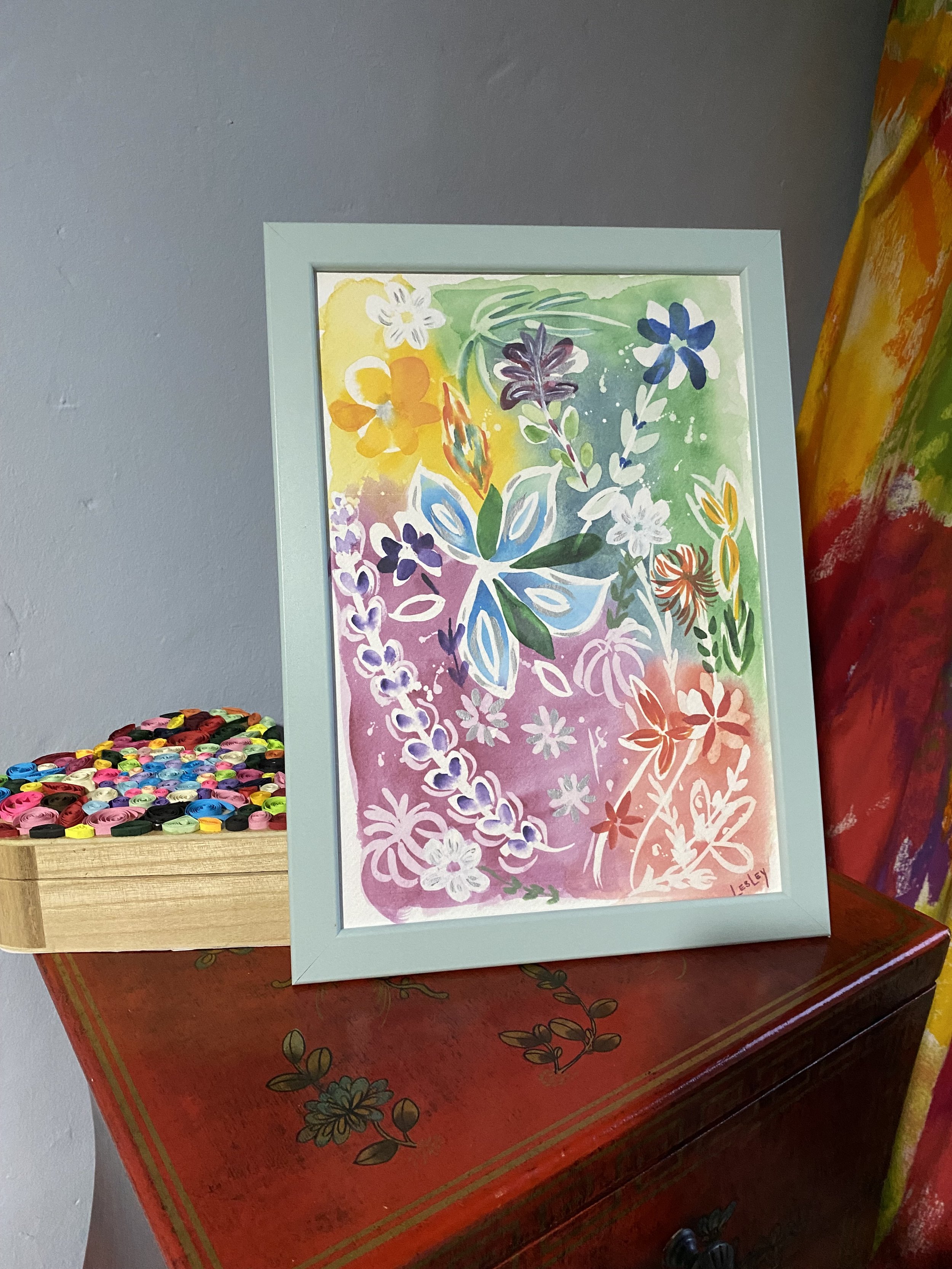 'Petals in the Breeze' Print