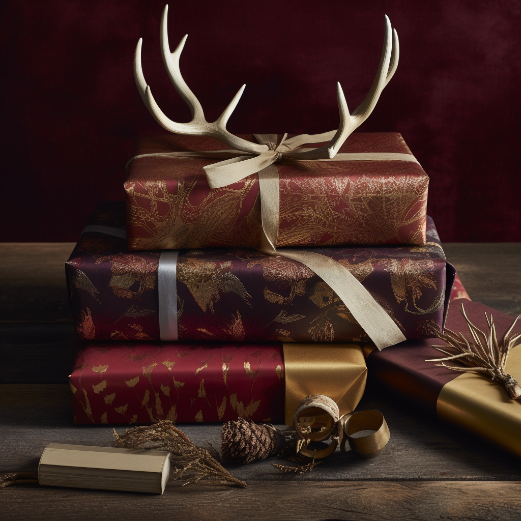 dal2685_Christmas_gift_wrapped_in_wrapping_paper_with_antlers_m_1a3181e3-6b57-4518-bf6d-172e715a4f31.PNG
