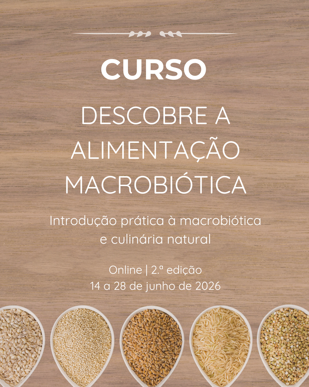Curso Descobre a Alimentação Macrobiótica