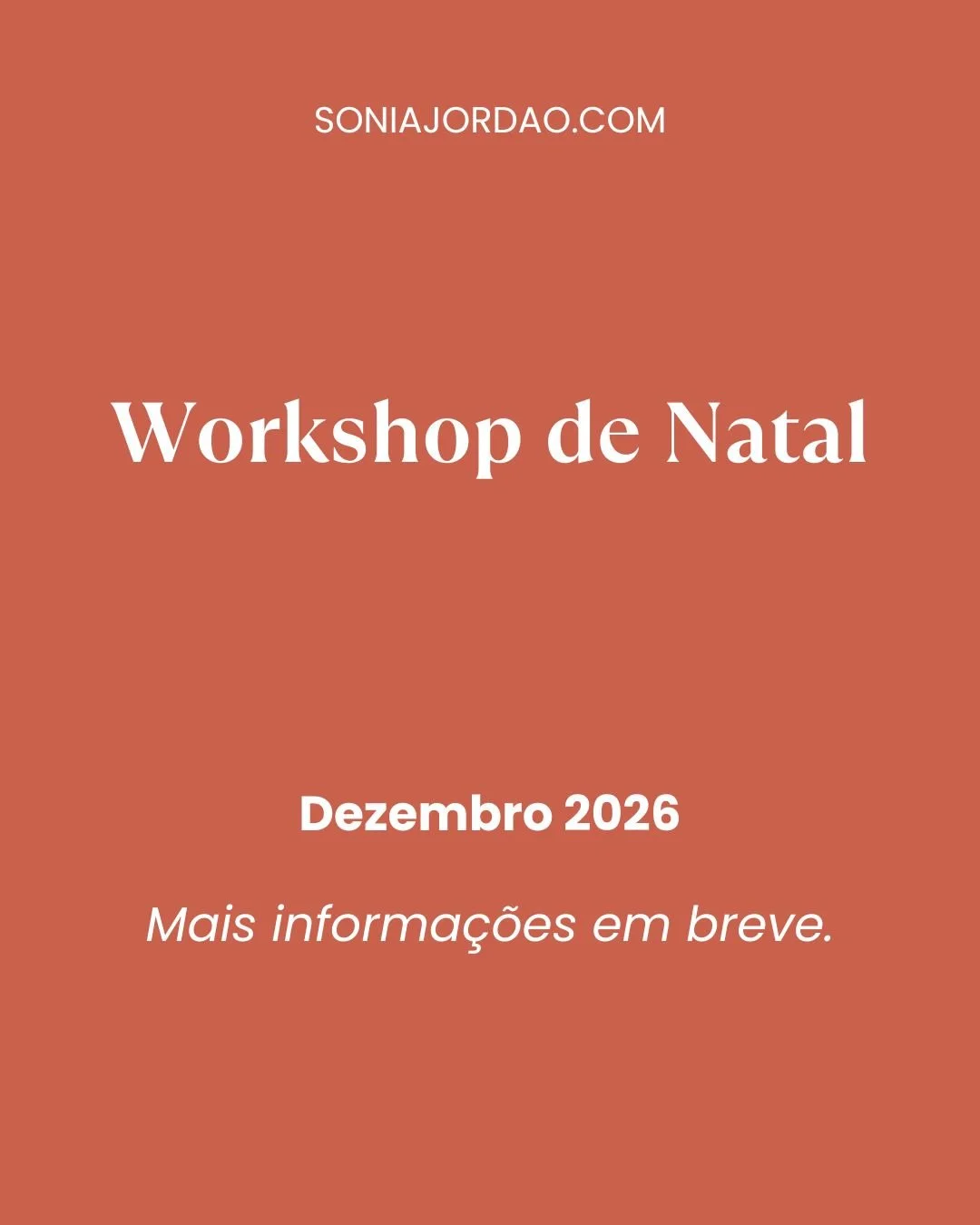 Workshop de Natal