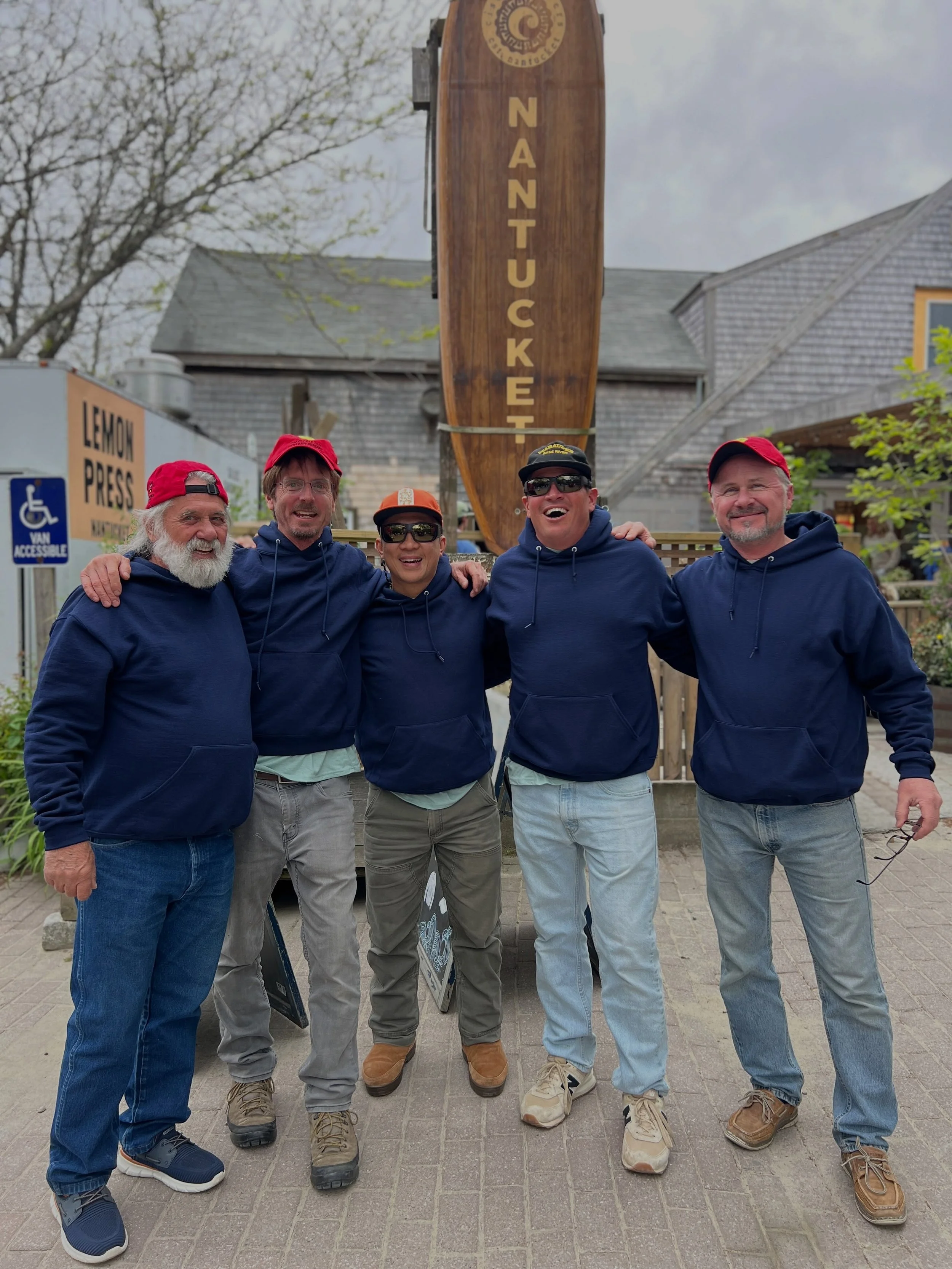 The 55th annual Memorial Day Weekend Figawi sailboat race from Hyannis to Nantucket laid down a scorcher of a course and the 33ft Pearson Vanguard, Olivia, hailing from Chatham took home first place. The crew, pictured here, came directly to Cisco to