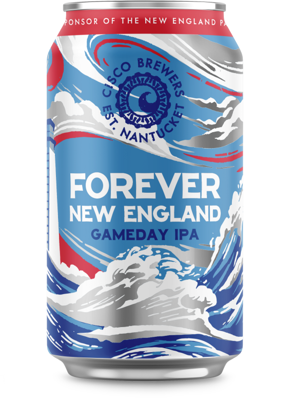 Forever New England Gameday IPA by Cisco Brewers