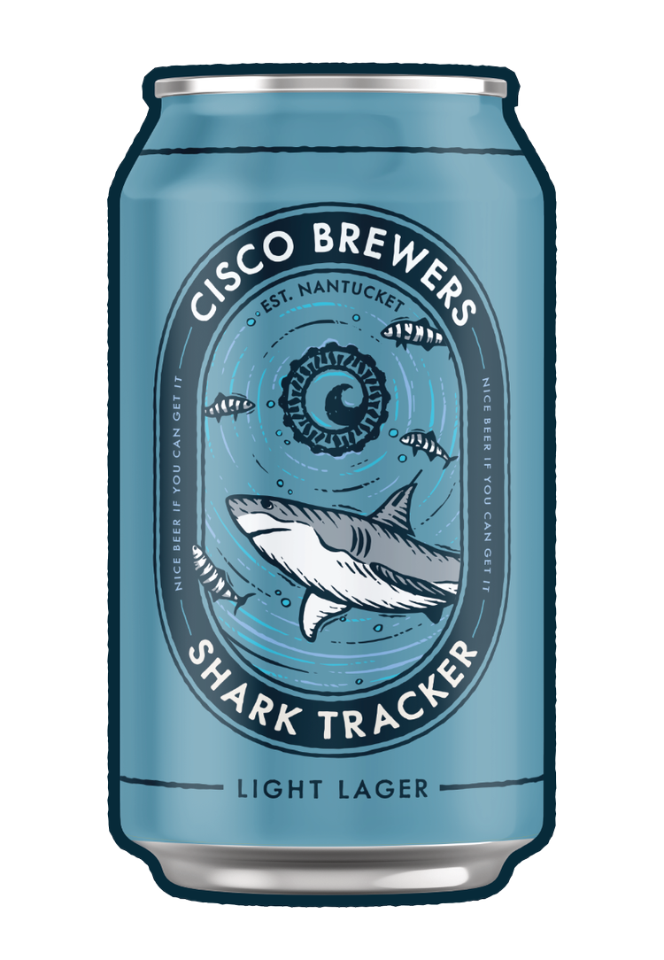 Shark Tracker Light Lager — Cisco Brewers