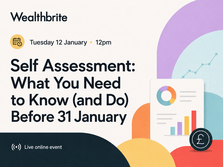 Self Assessment webinar, Tuesday 12 January, 12pm