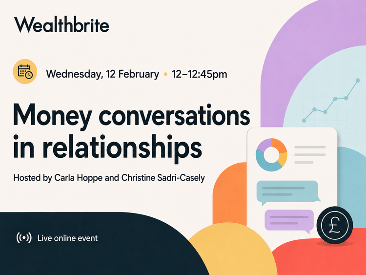 Money conversations in relationships, Tuesday 3 November, 12pm