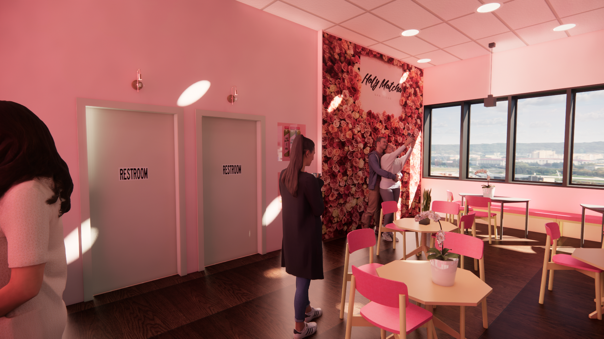View of Photo Wall