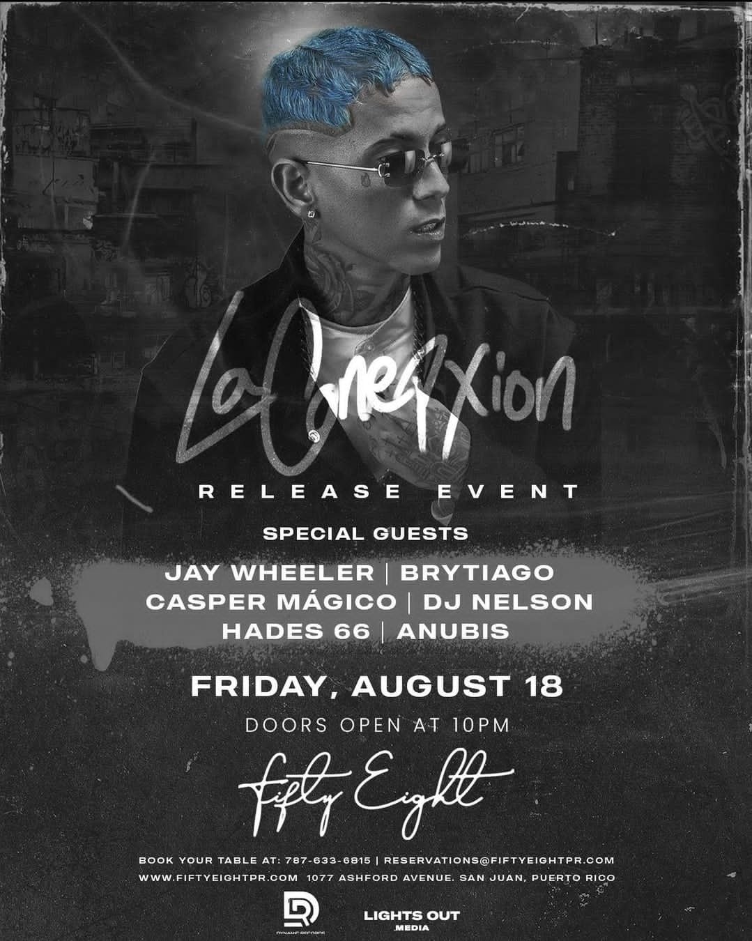 LA CONEPXION RELEASE EVENT (PR)