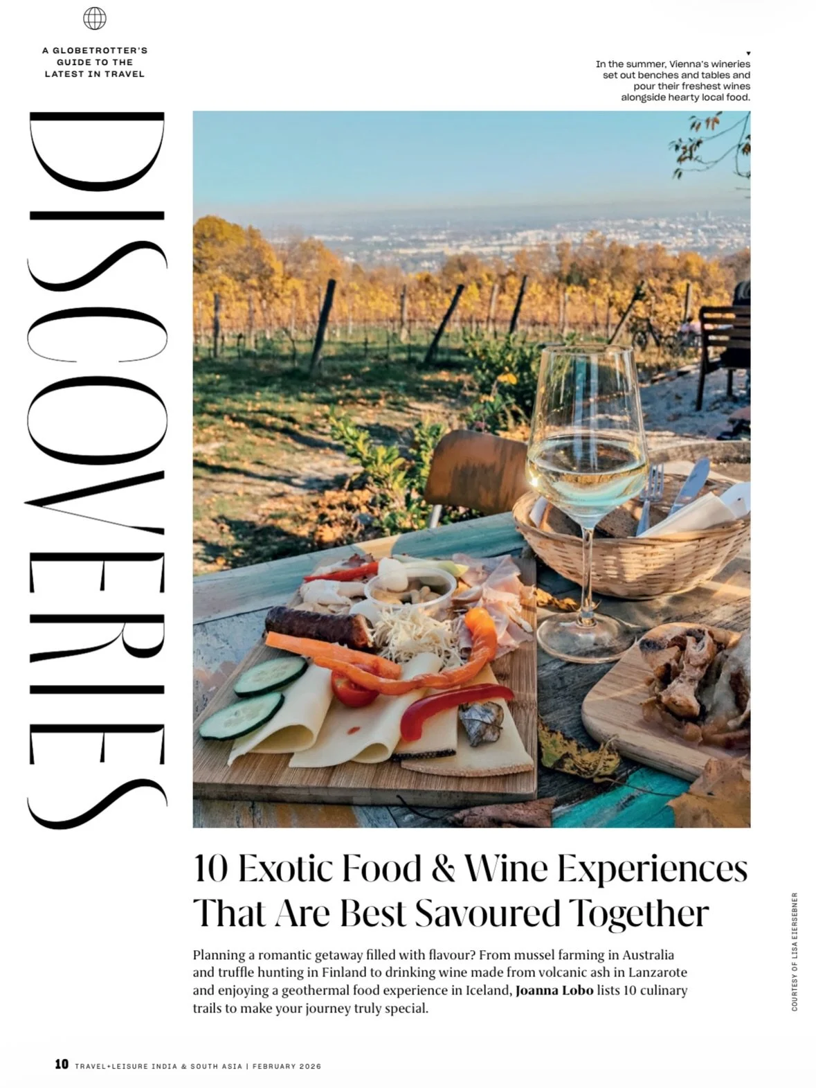 Big thanks to @thatdoggonelady and @travelandleisureasia for showcasing our Vienna Wine Experience! There's something special about sipping wine in the Viennese vineyards this time of year with this incredible view - it's a must for wine and food afi